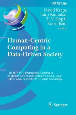 Human-Centric Computing in a Data-Driven Society