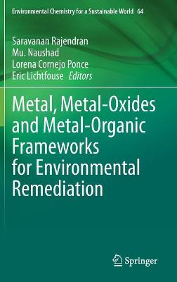 Metal, Metal-Oxides and Metal-Organic Frameworks for Environmental Remediation