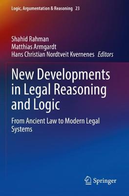 New Developments in Legal Reasoning and Logic