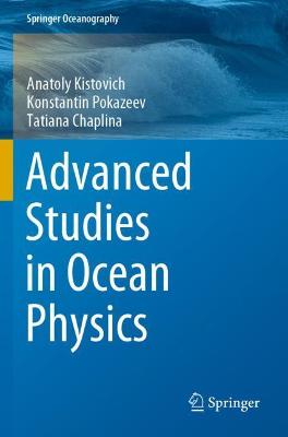 Advanced Studies in Ocean Physics