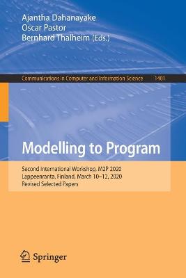 Modelling to Program