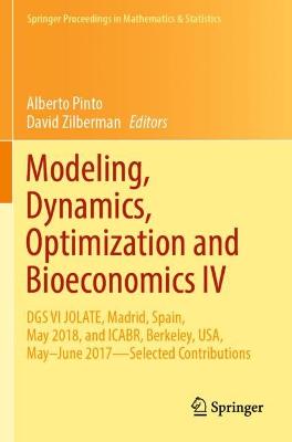 Modeling, Dynamics, Optimization and Bioeconomics IV