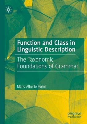 Function and Class in Linguistic Description