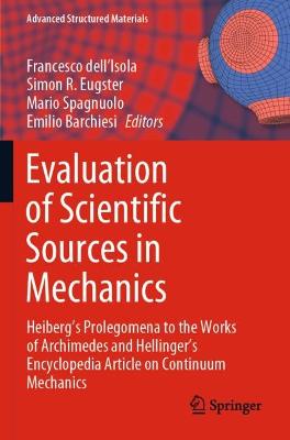 Evaluation of Scientific Sources in Mechanics