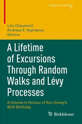 A Lifetime of Excursions Through Random Walks and Levy Processes