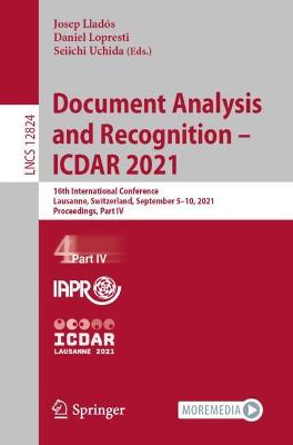 Document Analysis and Recognition - ICDAR 2021
