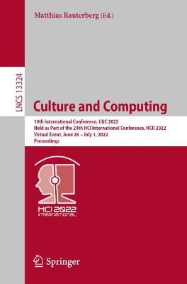 Culture and Computing