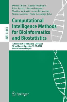 Computational Intelligence Methods for Bioinformatics and Biostatistics