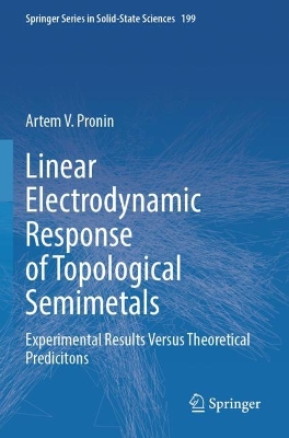 Linear Electrodynamic Response of Topological Semimetals