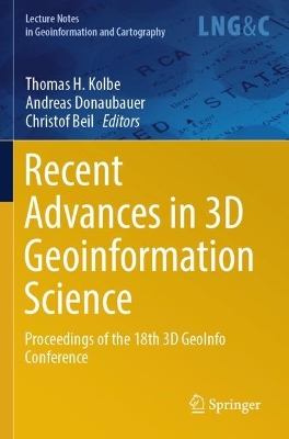 Recent Advances in 3D Geoinformation Science