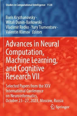 Advances in Neural Computation, Machine Learning, and Cognitive Research VII