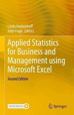 Applied Statistics for Business and Management using Microsoft Excel