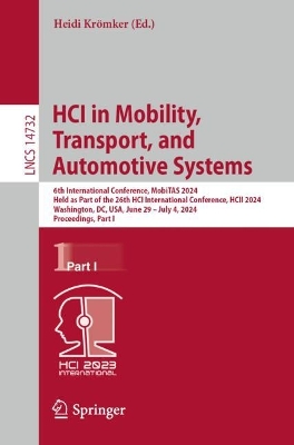 HCI in Mobility, Transport, and Automotive Systems