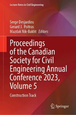 Proceedings of the Canadian Society for Civil Engineering Annual Conference 2023, Volume 5