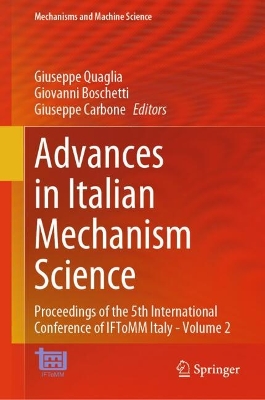 Advances in Italian Mechanism Science
