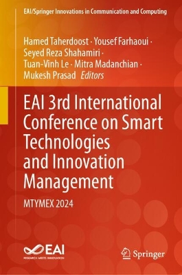 EAI 3rd International Conference on Smart Technologies and Innovation Management