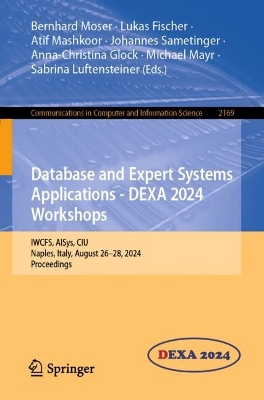 Database and Expert Systems Applications - DEXA 2024 Workshops