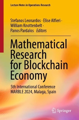 Mathematical Research for Blockchain Economy