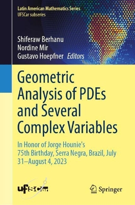 Geometric Analysis of PDEs and Several Complex Variables