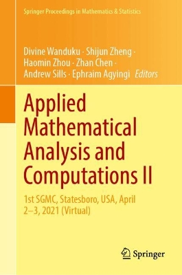 Applied Mathematical Analysis and Computations II