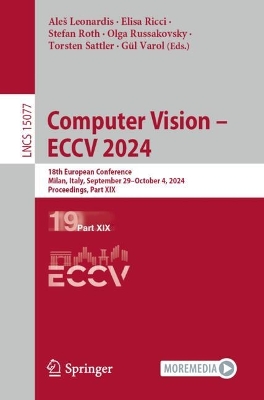 Computer Vision - ECCV 2024