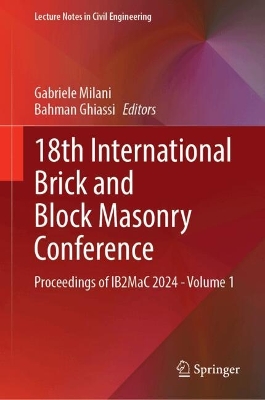 18th International Brick and Block Masonry Conference