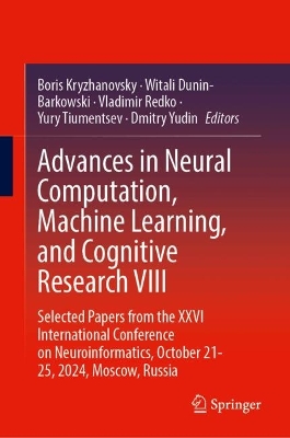 Advances in Neural Computation, Machine Learning, and Cognitive Research VIII