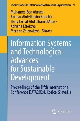 Information Systems and Technological Advances for Sustainable Development