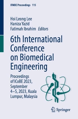 6th International Conference on Biomedical Engineering