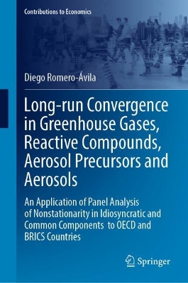 Long-run Convergence in Greenhouse Gases, Reactive Compounds, Aerosol Precursors and Aerosols