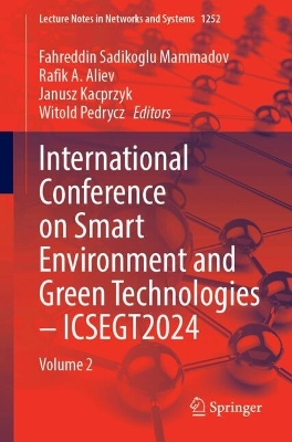 International Conference on Smart Environment and Green Technologies - ICSEGT2024