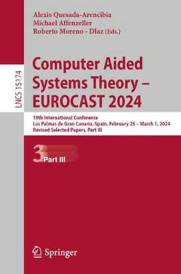 Computer Aided Systems Theory - EUROCAST 2024