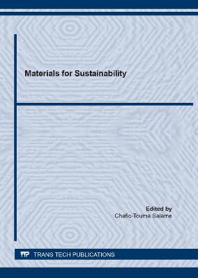Materials for Sustainability