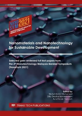 Nanomaterials and Nanotechnology for Sustainable Development
