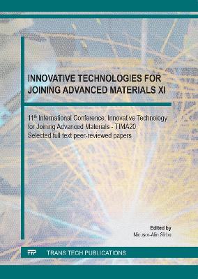 Innovative Technologies for Joining Advanced Materials XI