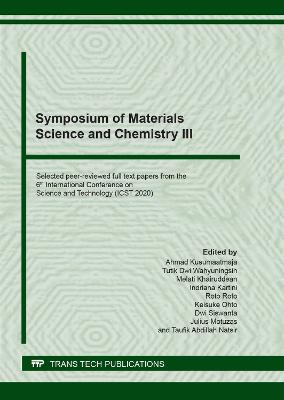 Symposium of Materials Science and Chemistry III