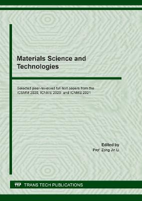 Materials Science and Technologies