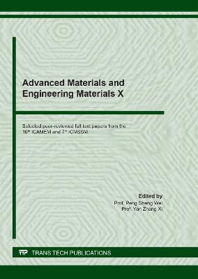 Advanced Materials and Engineering Materials X
