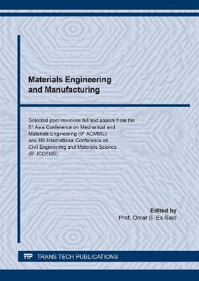 Materials Engineering and Manufacturing