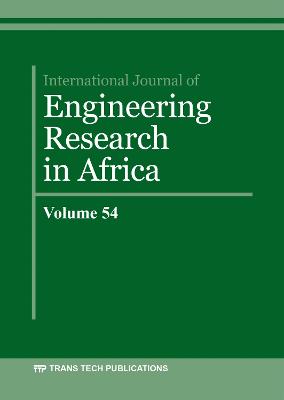 International Journal of Engineering Research in Africa Vol. 54