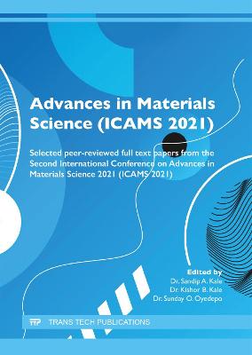 Advances in Materials Science (ICAMS 2021)