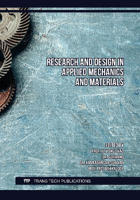 Research and Design in Applied Mechanics and Materials