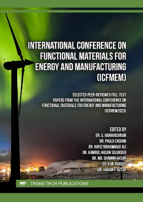 International Conference on Functional Materials for Energy and Manufacturing (ICFMEM)