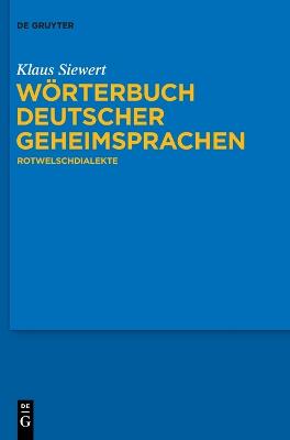 Woerterbuch deutscher Geheimsprachen