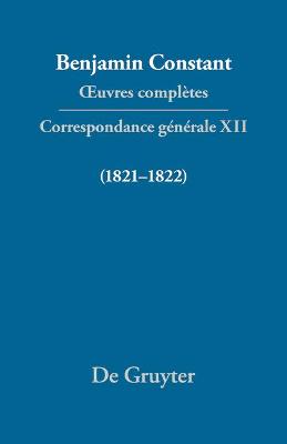 Correspondance g?n?rale 1821-1822