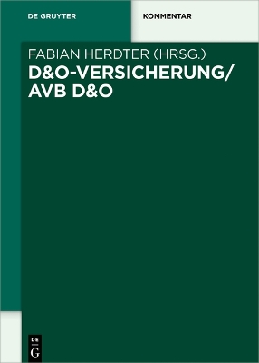 D&o-Versicherung/Avb D&o