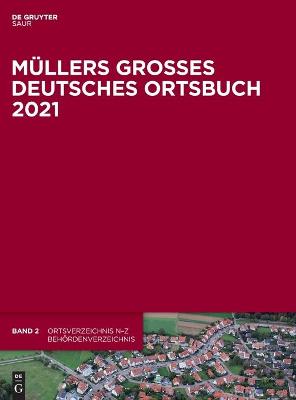 M?llers Gro?es Deutsches Ortsbuch 2021