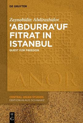 'Abdurra'uf Fitrat in Istanbul