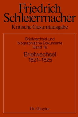 Briefwechsel 1821-1824