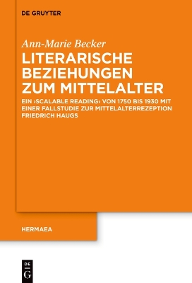 Literarische Beziehungen Zum Mittelalter